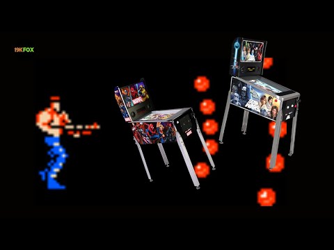 Arcade1up Marvel and Star Wars Pinball Preorders Spread Shot!! from 19kfox