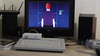ATARI XE/XL - Another World Intro, VBXE, first attempt