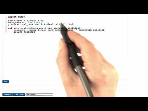 Programming Acceleration - Differential Equations in Action