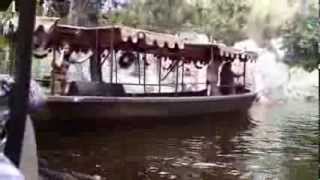 A look at what happens when your jungle cruise boat stops running and
another has to come tow you through the ride. this was recorded by
during jing...