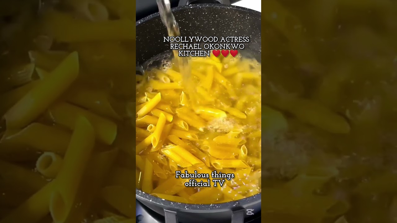 ACTRESS RECHAEL OKONKWO KITCHEN. 