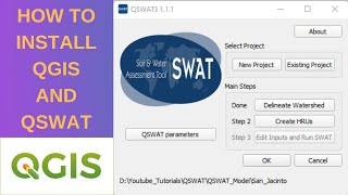 SWAT T1: How To Install QSWAT and SWAT+ in QGIS screenshot 3