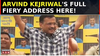 Arvind Kejriwal's Fiery Address | AAP Showcases Strength In Delhi, Catch The Full Briefing Here!