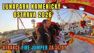 JEDINÁ ATRAKCE TOHOTO TYPU V ČR | Fire Jumper Fabbri Onride Lunapark Kamenický Ostrava 2026