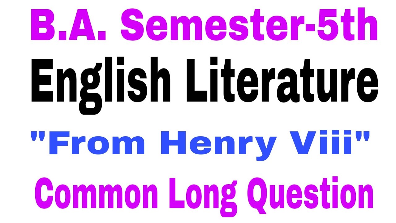 From Henry Viii by English Family87 | English Literature Prose 