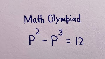 China | Math Olympiad Problem, solve p = ?