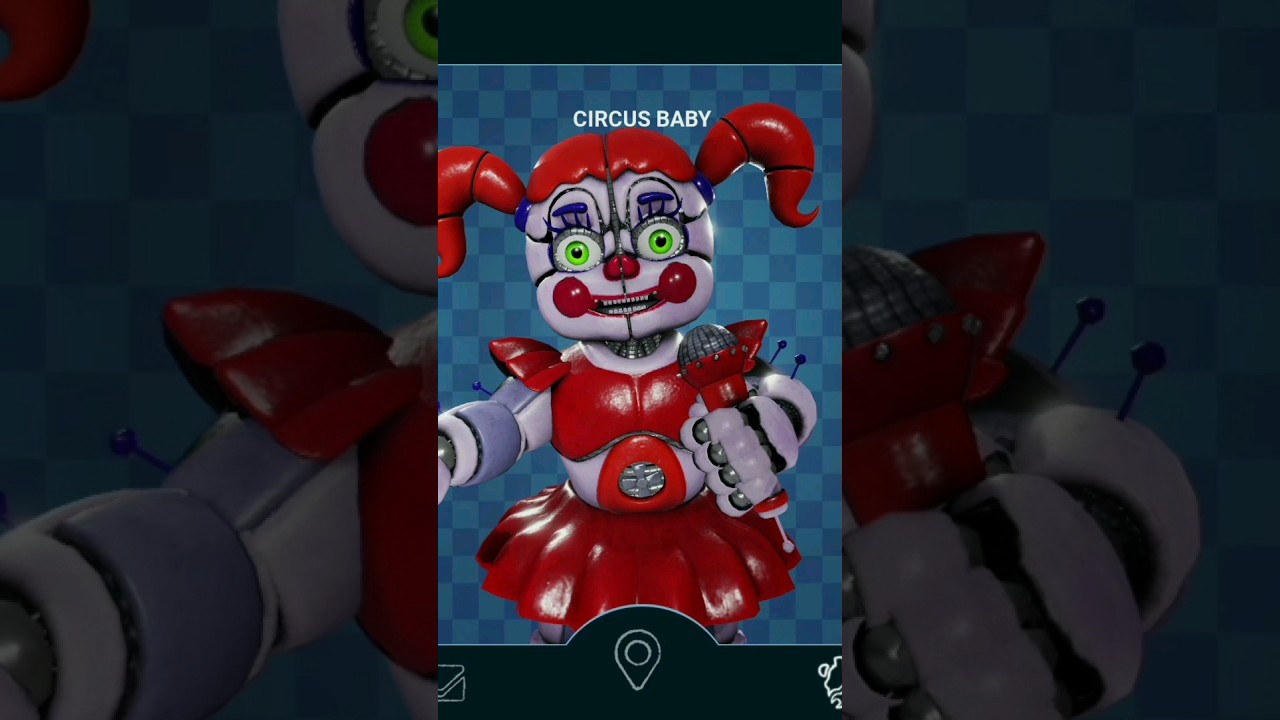 Circus Baby workshop animation.