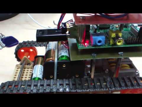 Raspberry Pi robot using node.js and socket.io