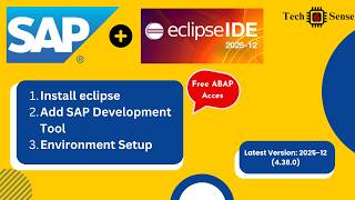 Install Eclipse & add ABAP Development Tools (ADT) || ABAP plugin in eclipse
