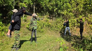 Tuyet was taken to the border by two thugs. The police are following her trail.