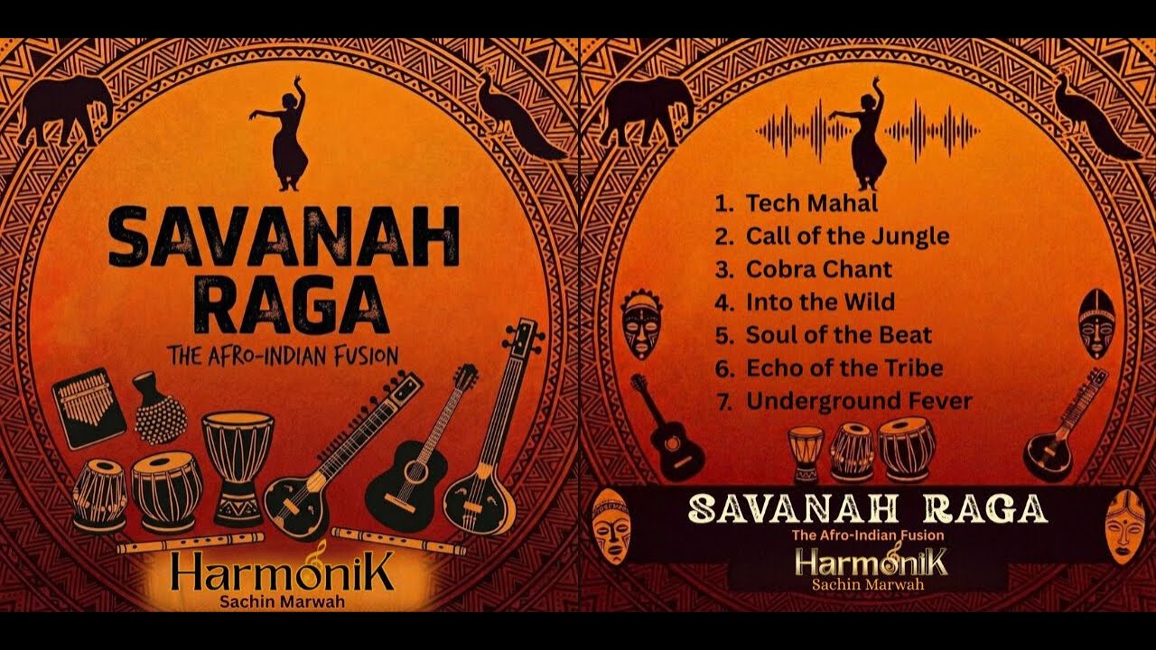 Tech Mahal | Savanah Raga – Afro-Indian Fusion | HarmoniK Sachin Marwah