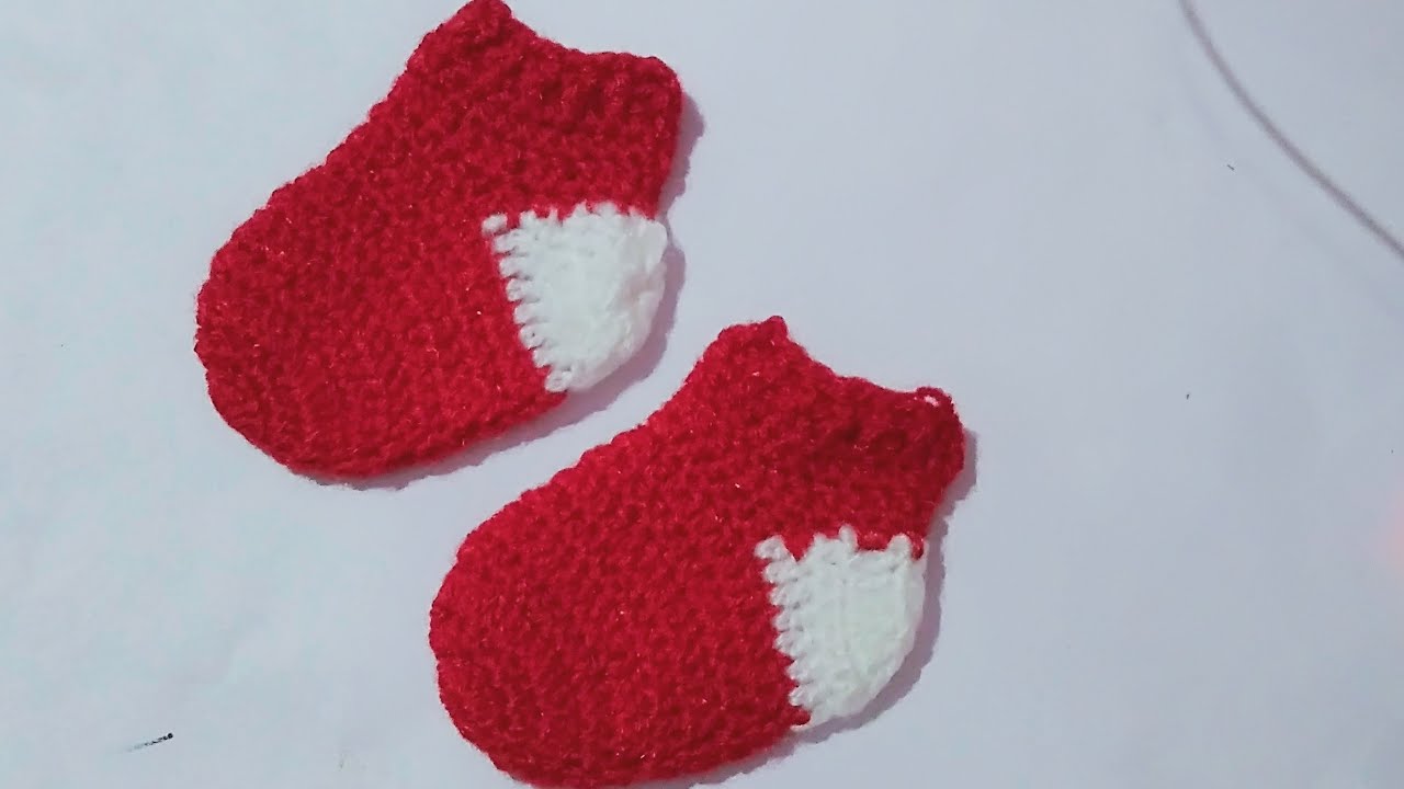 How to crochet baby socks🧦 (Kannada) 22 YouTube