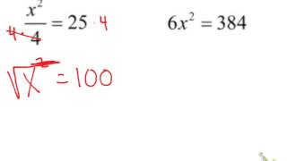 Solving Equations with Perfect Square and Cube Roots