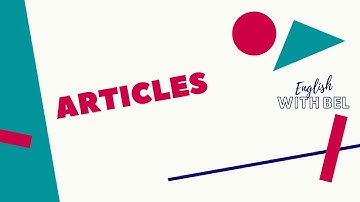 ARTICLES - How to use them