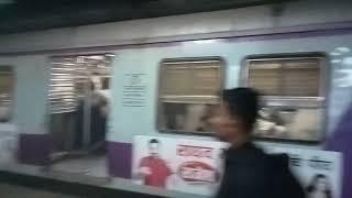 Thane Station Mumbai Local Train Public Bheed