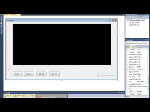 How To Make A Advanced Media Player In vb 10