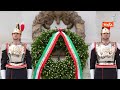 Festa della Repubblica, Mattarella depone una corona d'alloro sulla Tomba del Milite Ignoto