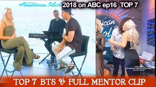 Gabby Barrett Full Mentor Segment & Behind the Scene Prince Night American Idol 2018  TOP 7