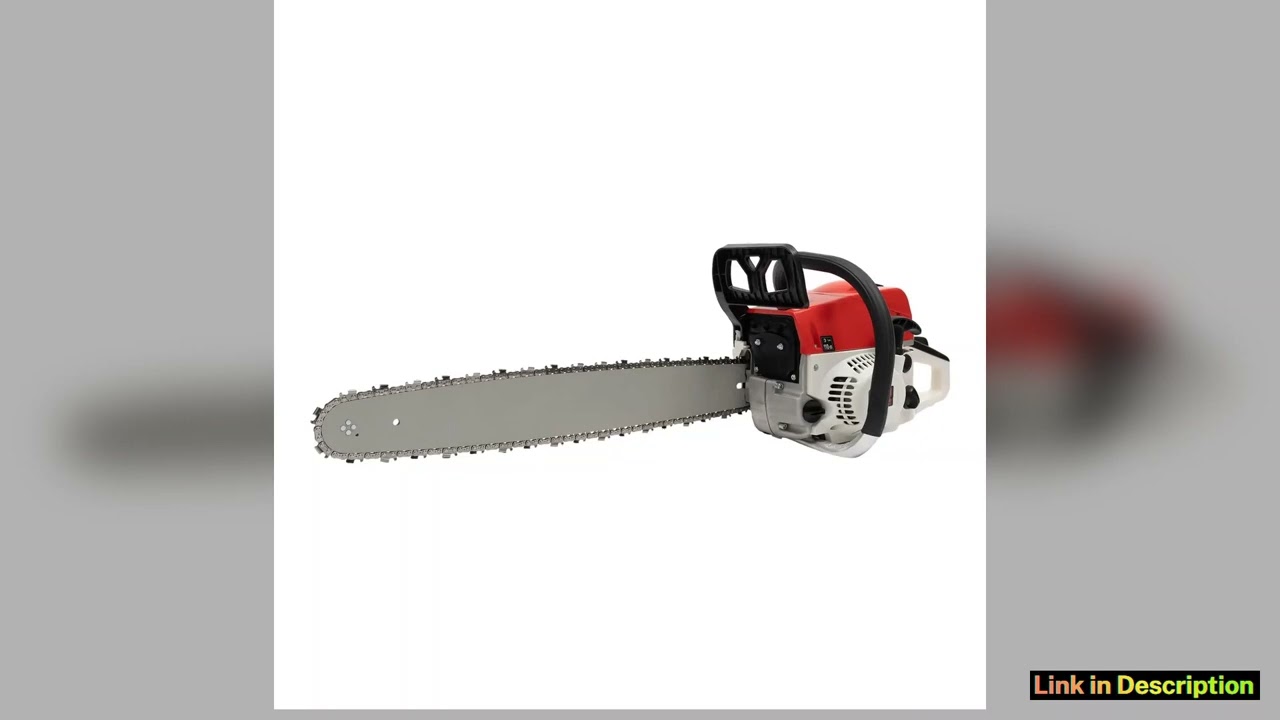 Yiyibyus 22 Inch Gas Chainsaw 52Cc Chain Saw 2Stroke Handheld Gasoline Chainsaw Cutting Job Miter