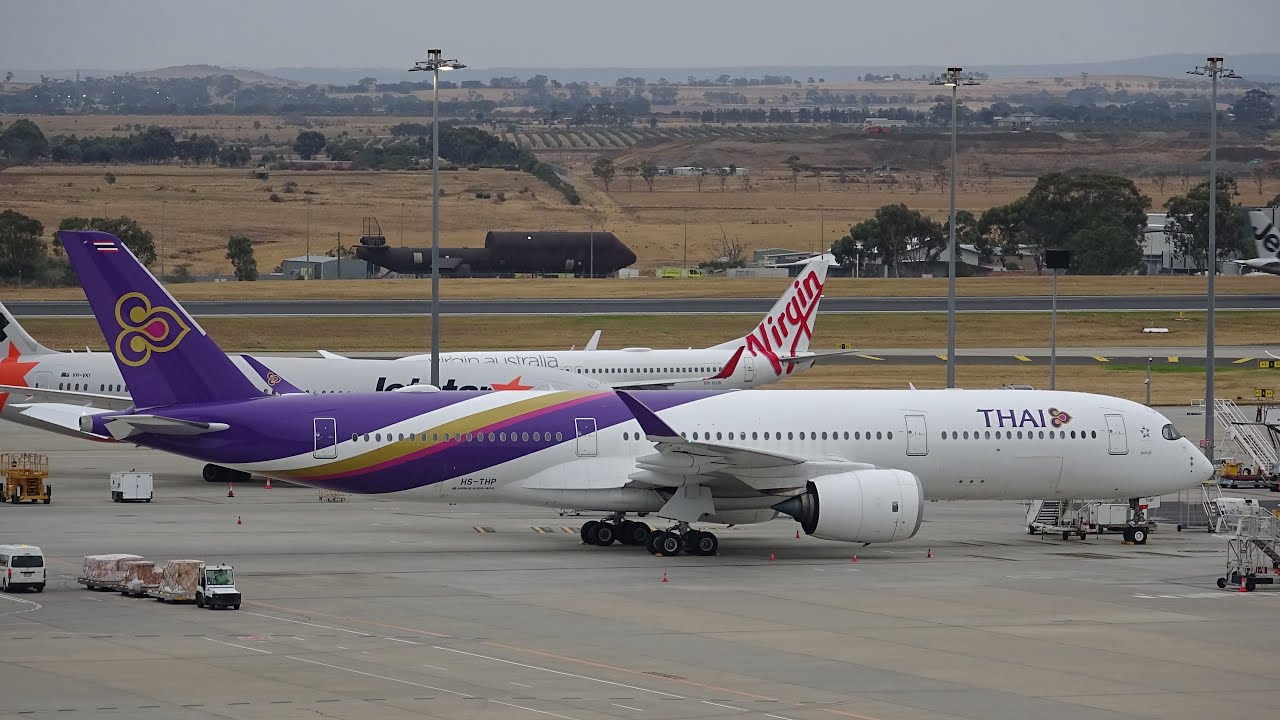 Cloudy Morning T4 Carpark Action | Melbourne Airport Plane Spotting | 22/02/2026 [FULL HD]