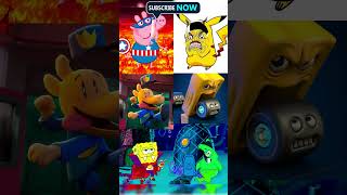 is't me Peppa Pig, Pikachu, Pokemon, Spongebob, DOGMAN, Patric😆 #funny #shorts #peppapig  #memes