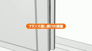 三協アルミ お客様サポート 調整方法 部位から探す 一覧
