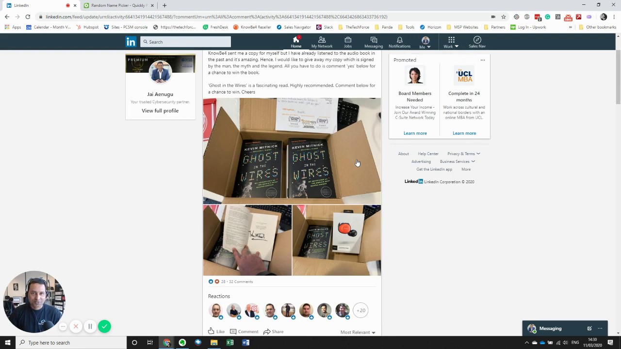 TechForce 'Ghost in the Wires' Book contest