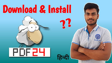 How to Download and Install PDF24 Application on PC | PDF24 App ko kaise Download or Install Kore