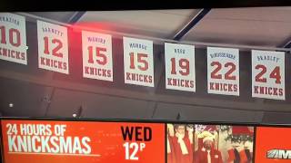 MSG 24 hours of Knicksmas commercial 12-21-14