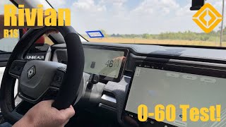 Rivian R1S 0-60 Test! (All Drive Modes)