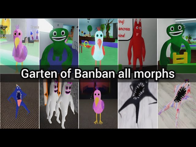 How to Become GARTEN OF BANBAN 2 MORPHS in OFFICIAL GARTEN OF