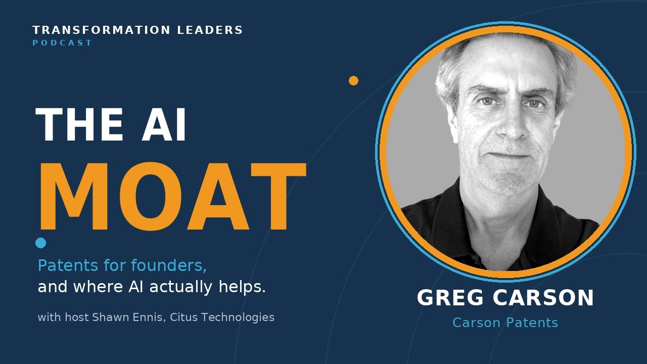 Protect Your Innovation with AI: Patents for Founders | Greg Carson