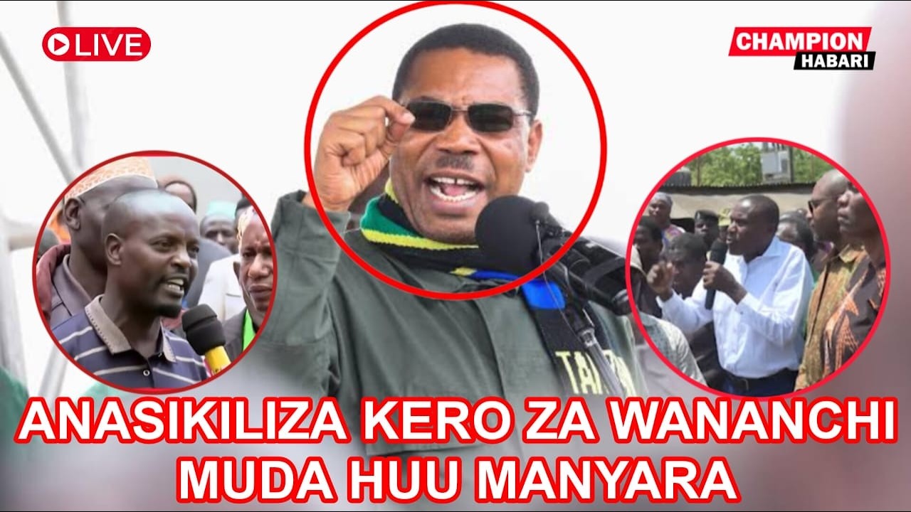 🔴#Live: WAZIRI MKUU MWIGULU ANAKIAMSHA, ANASIKILIZA KERO ZA WANANCHI MUDA HUU MANYARA