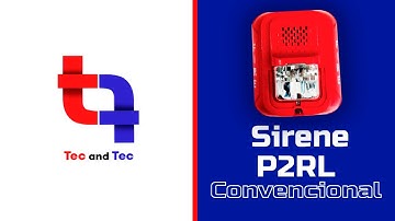Sirene P2RL Notifier | Tec And Tec