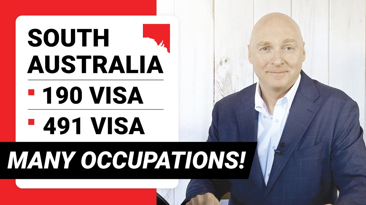 Many Occupations Eligible South Australia 190 Visa 491 Visa Youtube