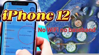 iPhone 12 no WiFi no baseband ☠️😂