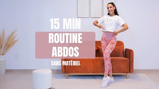 15 MIN ROUTINE ABDOS SANS MATÉRIEL [ AVEC MODIFICATIONS ]