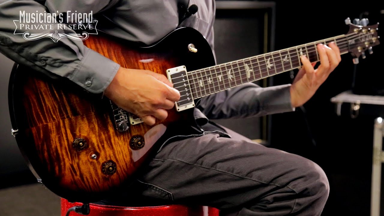 PRS P245 Electric Guitar, Black Gold Wrap - YouTube