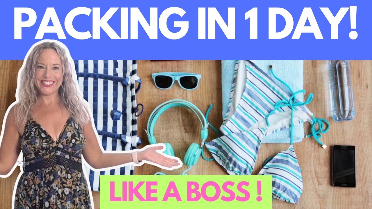 Secret to Packing for a Cruise in 1 Day. 10 Tips for Success! π