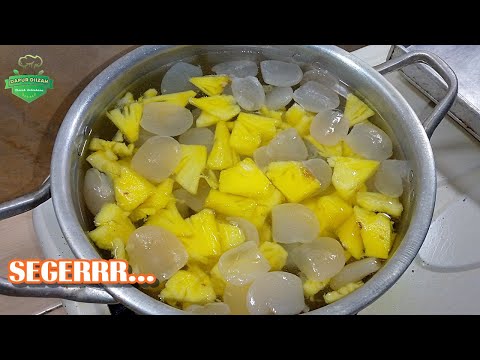 Es Buah Nanas Kolang Kaling