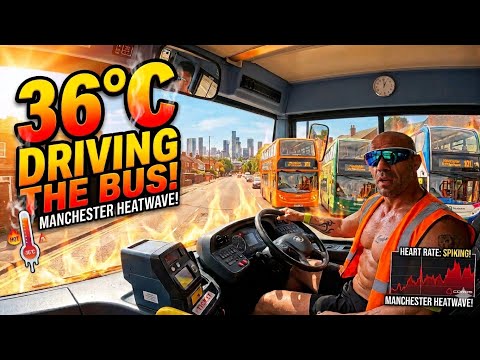 The HEATWAVE Continues | BUS DRIVING Through the SUMMER