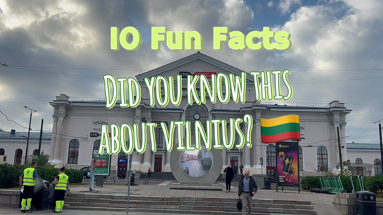 [4K] 10 Fun & Surprising Facts About Vilnius, Lithuania 🇱🇹 | Hidden Gems & History!