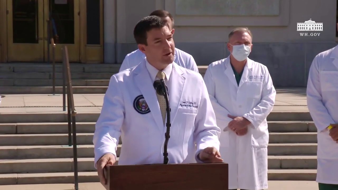 10/04/20: Dr. Sean Conley, Physician to the President, Provides an Update on President Trump