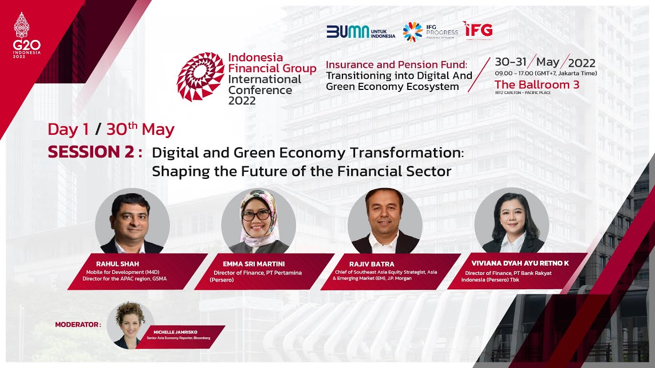 [EN] Session II : Digital & Green Economy Transitioning : Shaping the Future of the Financial Sector