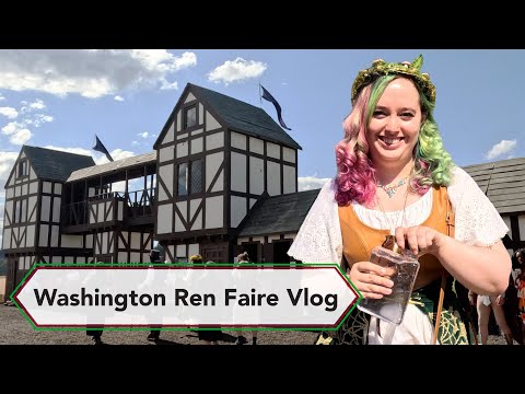 Going to the Ren Faire for the first time | Washington Midsummer Renaissance Faire Vlog