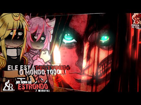 Akame Ga Kill React Eren (Attack on Titan) - AO SOM DO ESTRONDO | 7 Minutoz | Tatsumi As Eren | Au