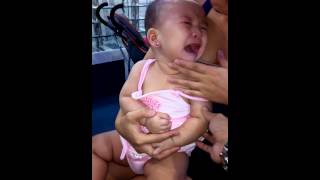 Baby Ear Piercing Crying