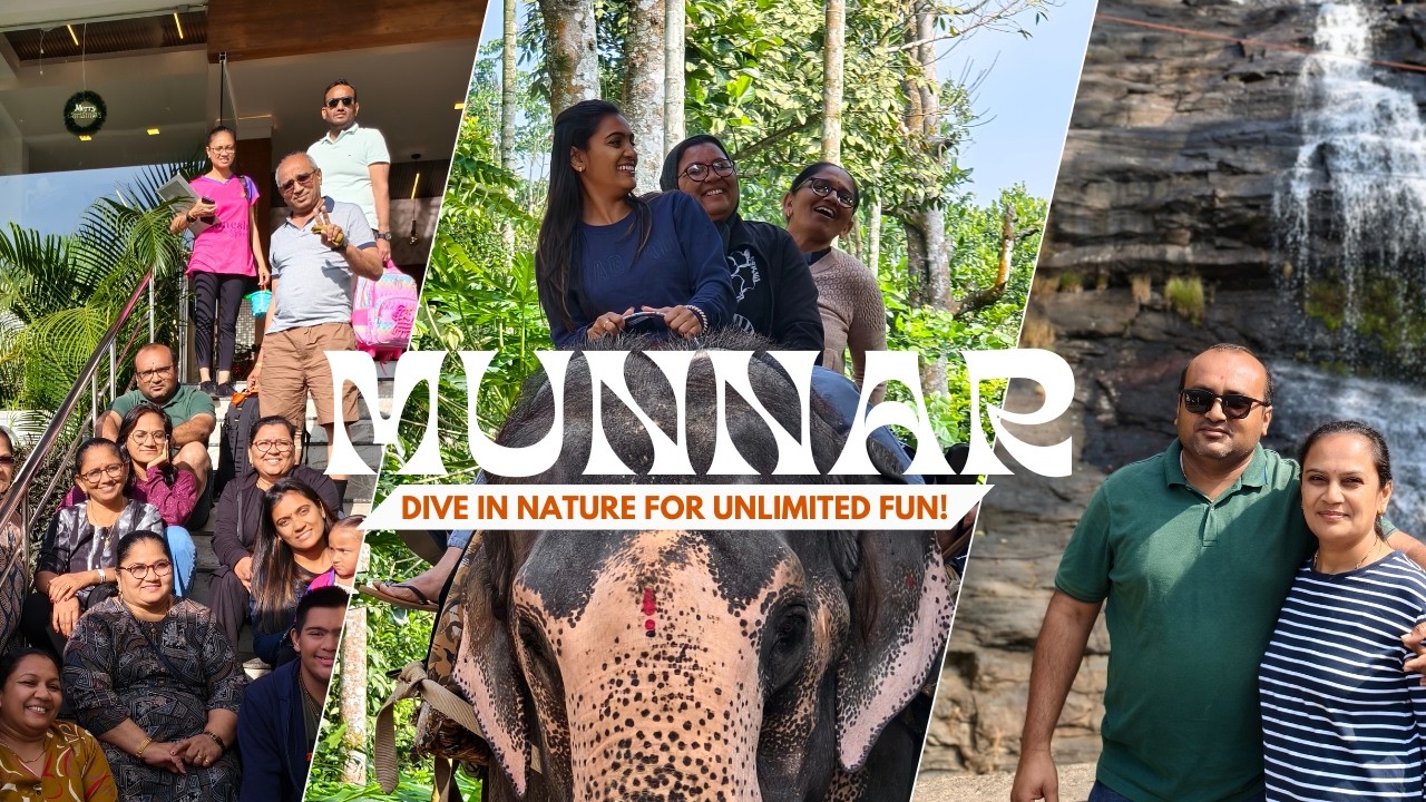 Kerala Diaries: Travel Story of Thakkady & Munnar with Tea Gardens, Misty Hills & Wildlife