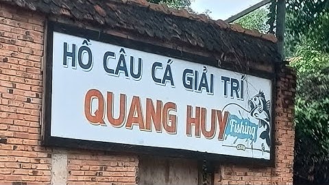 full  HỒ CÂU CÁ GIẢI TRÍ QUANG HUY tại BÌNH DƯƠNG