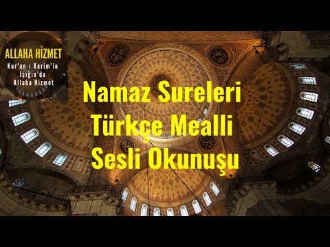 NAMAZ SURELERİ MEALİ #1